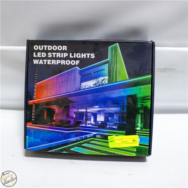 2-PACK 100FT OUTDOOR RGB LED STRIP LIGHTS