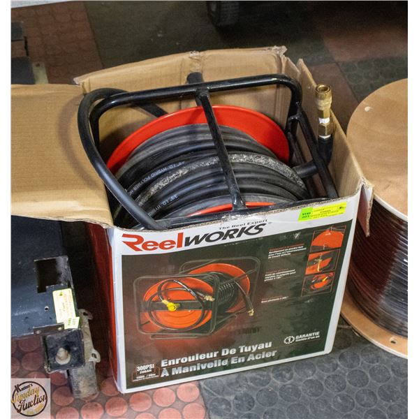 COMPRESSOR HOSE & CRANK WHEEL 100FT 300PSI