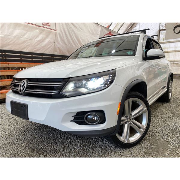 PARKSVILLE - 2015 VOLKSWAGEN TIGUAN WHITE 213638 KMS - 558144-1