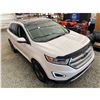 Image 10 : PARKSVILLE - 2017 FORD EDGE WHITE 181830 KMS - B85628-2