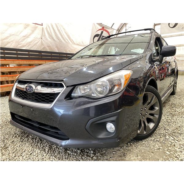 PARKSVILLE - 2012 SUBARU IMPREZA GREY 111041 MILES - 222598A-1