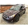 Image 3 : PARKSVILLE - 2013 SUBARU XV CROSSTREK PURPLE 260450 KMS - 852805-1