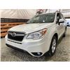 Image 2 : PARKSVILLE - 2015 SUBARU FORESTER WHITE 204244 KMS - 838044-1