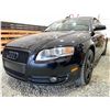 Image 2 : PARKSVILLE - 2006 AUDI A4 BLACK 234990 KMS - 010142-3