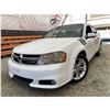Image 1 : PARKSVILLE - 2011 DODGE AVENGER WHITE 132923 KMS - 526024-3