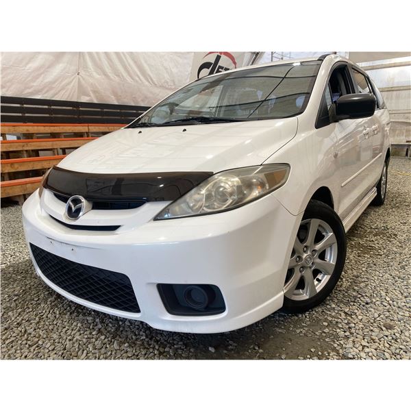 PARKSVILLE - 2006 MAZDA MAZDA5 WHITE 197789 KMS - 114390-2