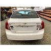 Image 18 : PARKSVILLE - 2005 CHEVROLET OPTRA WHITE 165858 KMS - 143509-2