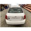 Image 19 : PARKSVILLE - 2005 CHEVROLET OPTRA WHITE 165858 KMS - 143509-2