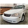 Image 1 : PARKSVILLE - 2005 CHEVROLET OPTRA WHITE 165858 KMS - 143509-2