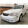 Image 2 : PARKSVILLE - 2005 CHEVROLET OPTRA WHITE 165858 KMS - 143509-2