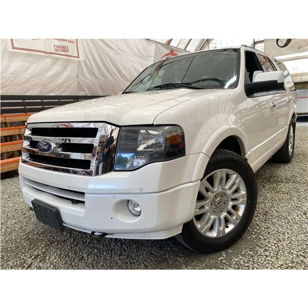 PARKSVILLE - 2012 FORD EXPEDITION WHITE 247519 KMS - F45789-4
