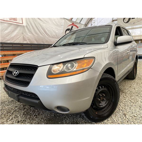 PARKSVILLE - 2008 HYUNDAI SANTA FE BLACK 269343 KMS - 212505-1