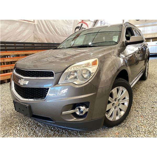PARKSVILLE - 2011 CHEVROLET EQUINOX BROWN 199054 KMS - 461839-2
