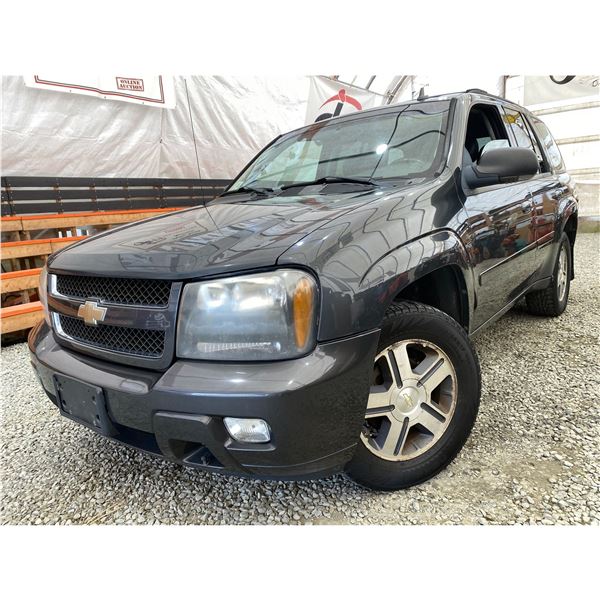 PARKSVILLE - 2007 CHEVROLET TRAILBLAZER GRAY KMS - 287876-3