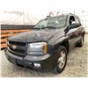 Image 2 : PARKSVILLE - 2007 CHEVROLET TRAILBLAZER GRAY  KMS - 287876-3