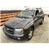 Image 3 : PARKSVILLE - 2007 CHEVROLET TRAILBLAZER GRAY  KMS - 287876-3