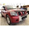 Image 8 : PARKSVILLE - 2005 NISSAN ARMADA RED 212033 MILES- 728683-3