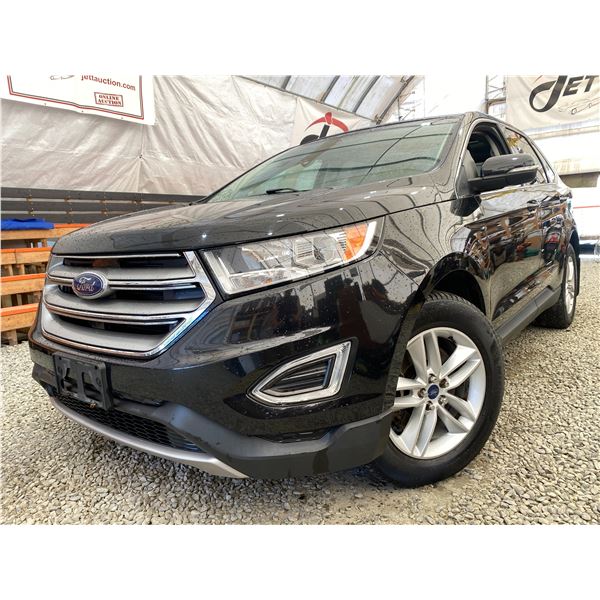 PARKSVILLE - 2015 FORD EDGE BLACK 139516 KMS - B57786-2