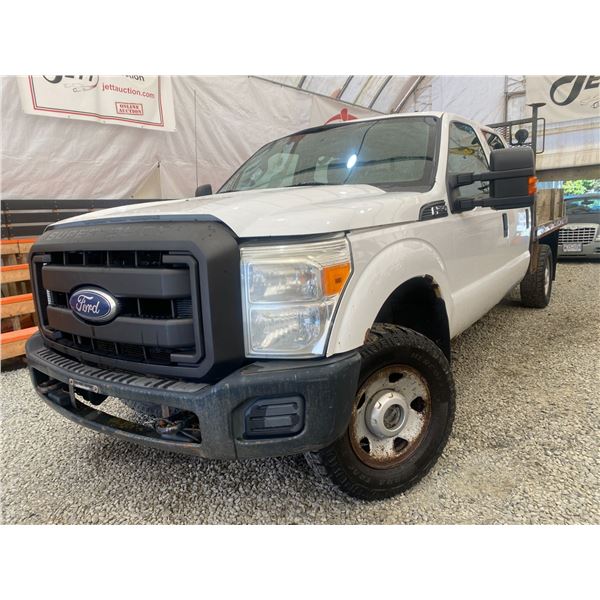 PARKSVILLE - 2011 FORD F-350 WHITE 258,256 KMS - A76538-1