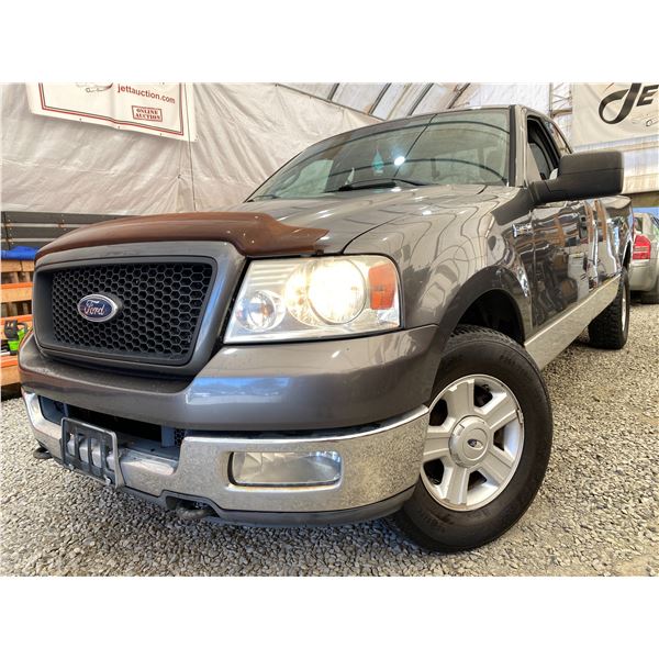 PARKSVILLE - 2004 FORD F-150 GREY 259293 KMS - B70363-3