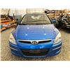 Image 6 : PARKSVILLE - 2010 HYUNDAI ELANTRA TOURING BLUE 232019 KMS - 065740-2