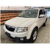 Image 3 : PARKSVILLE - 2010 MAZDA TRIBUTE WHITE 271685 KMS - BM06970