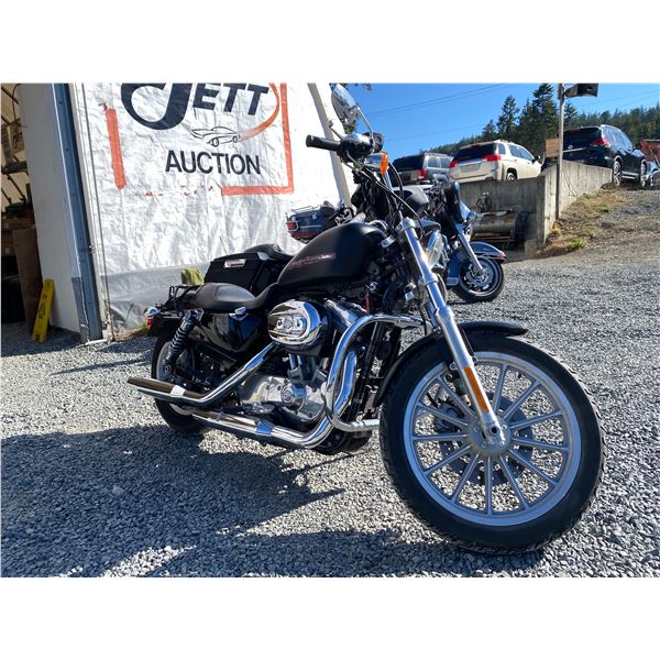 PARKSVILLE - 2009 HARLEY-DAVIDSON SPORTSTER 883 LOW BLACK 17,057 KMS - 439588-4