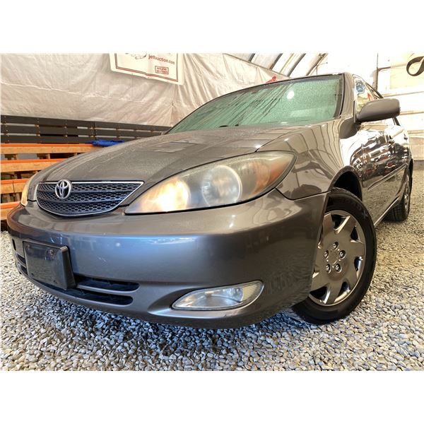 PARKSVILLE - 2003 TOYOTA CAMRY GREY 370809 KMS - 093303-2