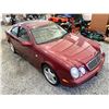 Image 10 : PARKSVILLE - 1999 MERCEDES-BENZ CLK-CLASS RED TMU  KMS - 074942-4