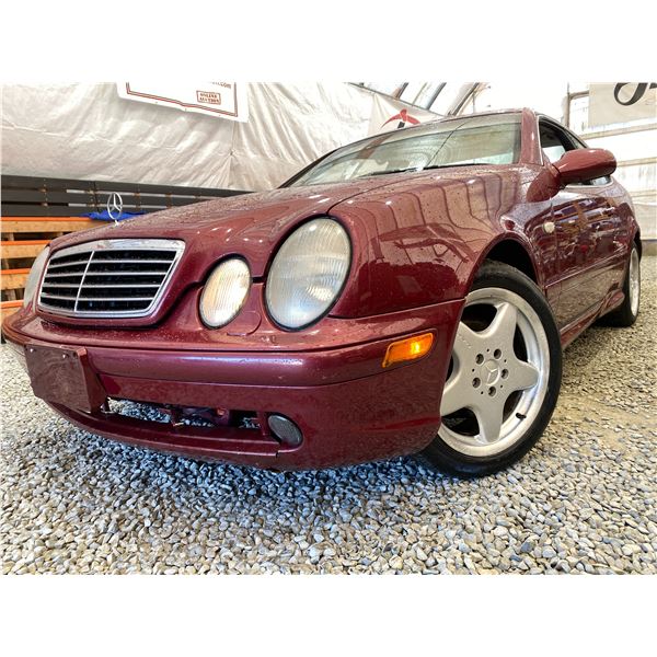 PARKSVILLE - 1999 MERCEDES-BENZ CLK-CLASS RED TMU  KMS - 074942-4