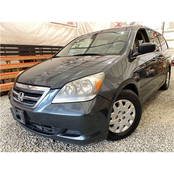 PARKSVILLE - 2006 HONDA ODYSSEY GREY 5 207,096 KMS - 111230-1