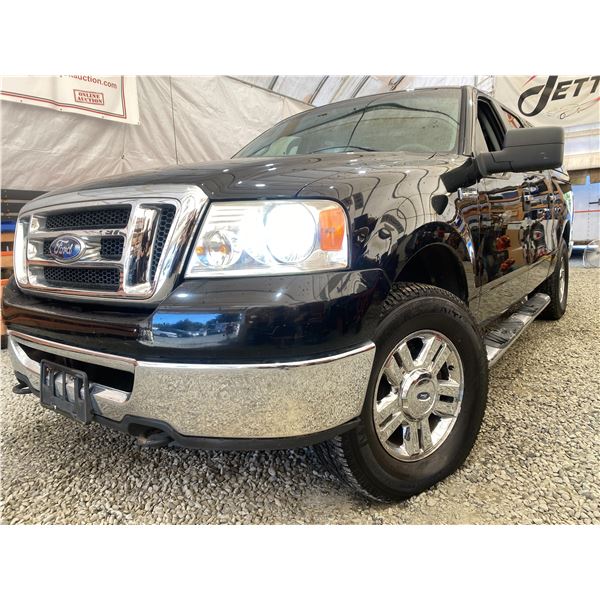 PARKSVILLE - 2007 FORD F-150 BLACK 286394 KMS - B01393-2