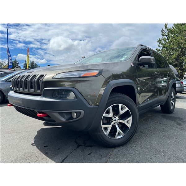 "REMOTE SALE" - 2014 JEEP CHEROKEE GREEN 224806 KMS - 236178-3