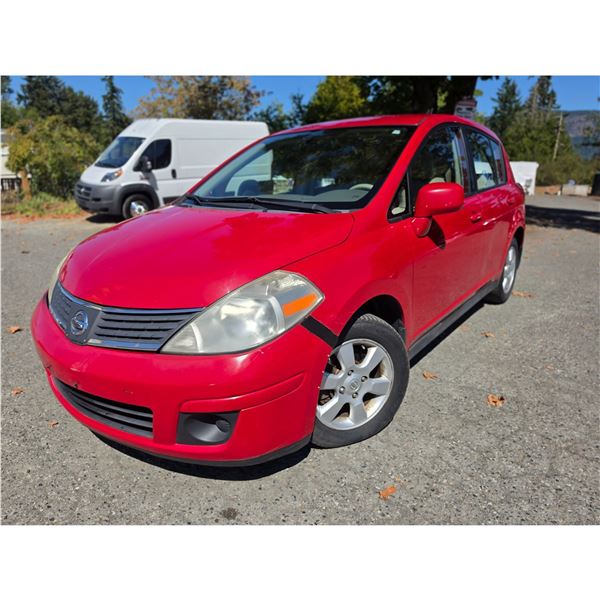 DUNCAN - 2007 NISSAN VERSA RED 272074 KMS - 357725-3