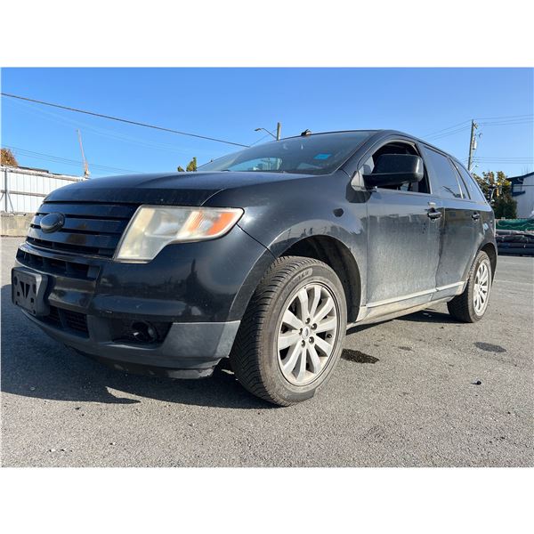 "REMOTE SALE" - 2007 FORD EDGE BLACK 270706 KMS - B15251-3