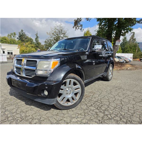 DUNCAN - 2008 DODGE NITRO BLACK 288287 KMS - 111052-3
