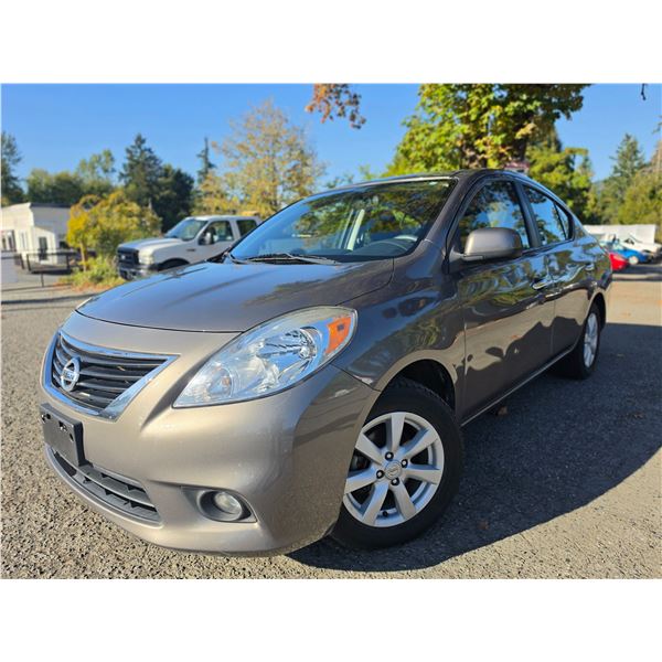 DUNCAN - 2012 NISSAN VERSA GREY 89926 KMS - 833442-3