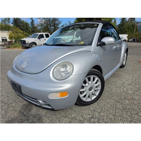 DUNCAN - 2005 VOLKSWAGEN BEETLE SILVER 157023 KMS - 368228-1