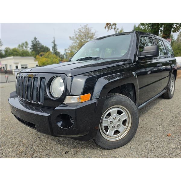 DUNCAN - 2009 JEEP PATRIOT BLACK 221904 KMS - 141104-1