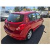Image 10 : DUNCAN - 2007 NISSAN VERSA RED 272074 KMS - 357725-3