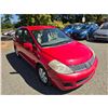 Image 6 : DUNCAN - 2007 NISSAN VERSA RED 272074 KMS - 357725-3