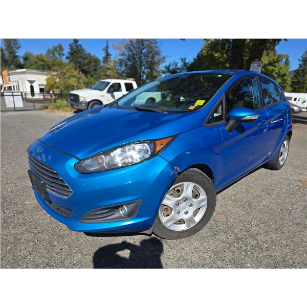 DUNCAN - 2014 FORD FIESTA BLUE 164299 KMS - 129697-1