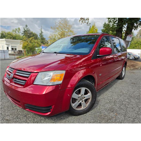 DUNCAN - 2009 DODGE GRAND CARAVAN RED 208201 KMS - 698037-3