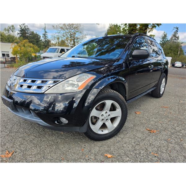 DUNCAN - 2005 NISSAN MURANO BLACK 199101 KMS - 411111-1