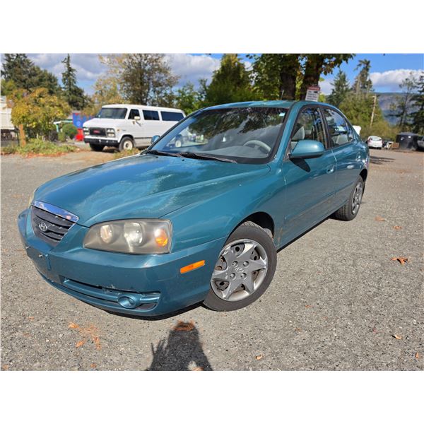 DUNCAN - 2004 HYUNDAI ELANTRA BLUE 226126 KMS - 842735-3