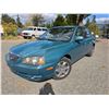 Image 1 : DUNCAN - 2004 HYUNDAI ELANTRA BLUE 226126 KMS - 842735-3