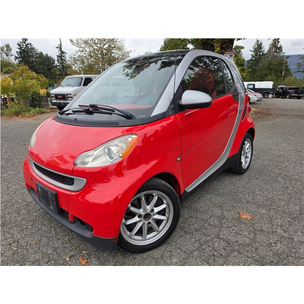 DUNCAN - 2009 SMART FORTWO RED 142944 KMS - 252626-3