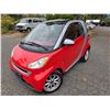 Image 2 : DUNCAN - 2009 SMART FORTWO RED 142944 KMS - 252626-3