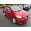 Image 6 : DUNCAN - 2007 TOYOTA YARIS RED 306967 KMS - 038862-1