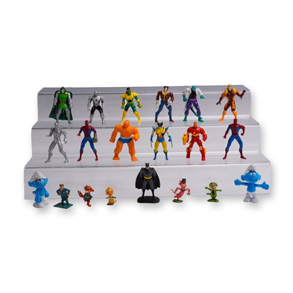 20pc Comic and Cartoon Character Mini Figurines